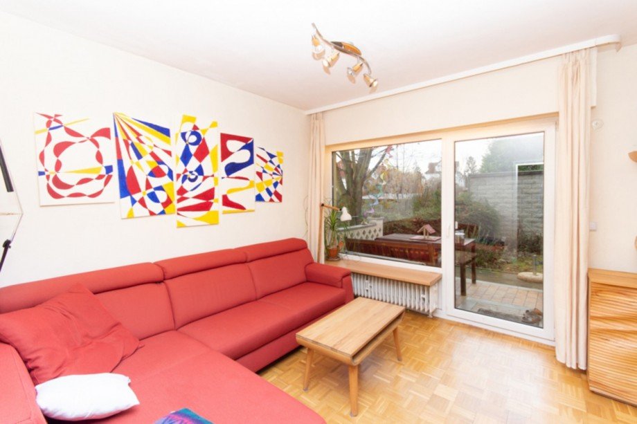 Der eigene Garten immer im Blick Terrassenwohnung Mainz