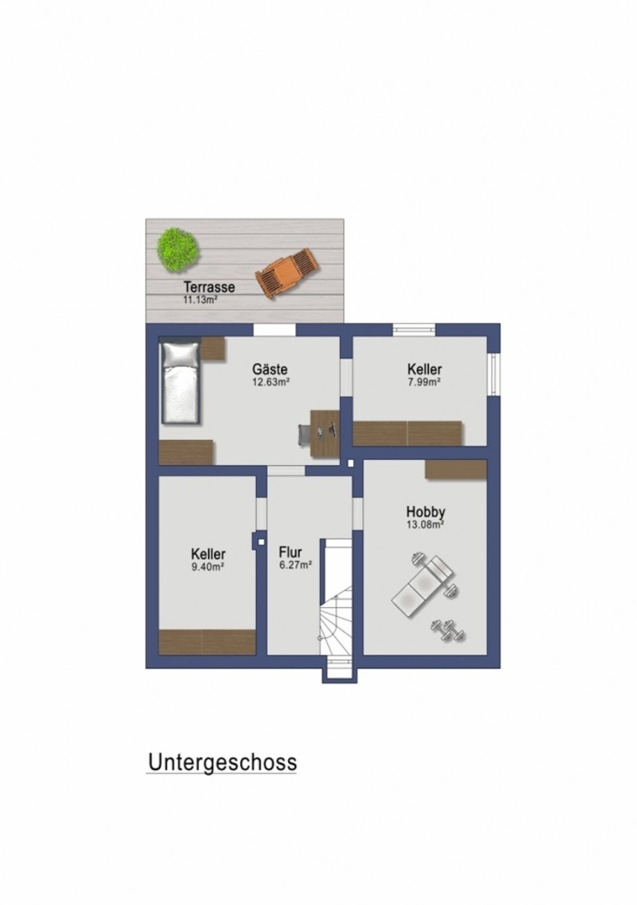Gartengeschoss Einfamilienhaus Idstein