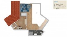 3.OG Traumhafte Maisonettewohnung mit S�dbalkon und Tiefgaragenstellplatz