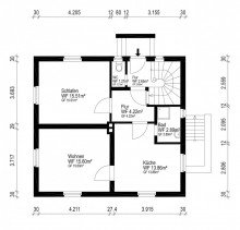 Erdgeschoss Sanierungsobjekt mit Potenzial - Haus in guter Lage von L�hnberg