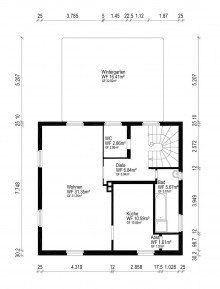 Obergeschoss Sanierungsobjekt mit Potenzial - Haus in guter Lage von L�hnberg