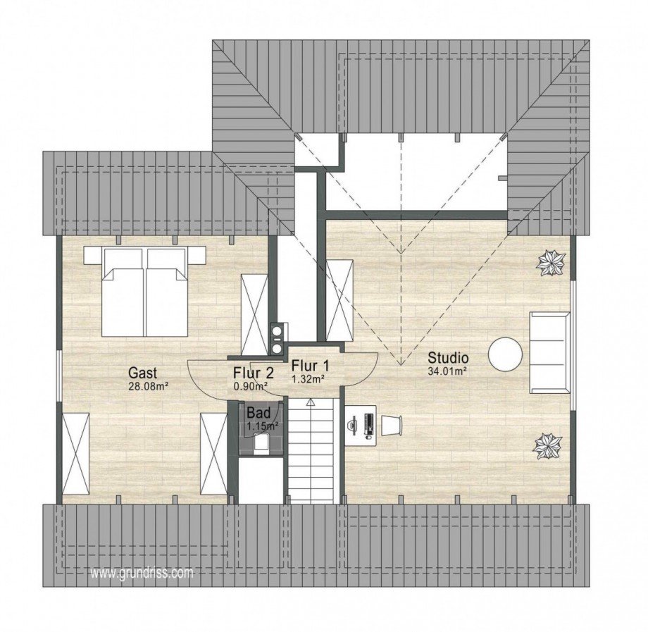 Dachgeschoss Einfamilienhaus Walluf