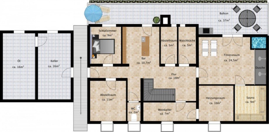 2 Etage Villa Bad Schwalbach