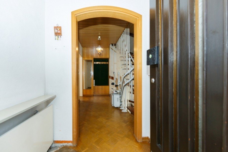 Eingangsbereich Reihenmittelhaus Mainz / Mombach