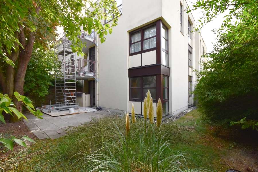 Garten zur alleinigen Nutzung Terrassenwohnung Wiesbaden