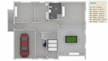 Souterrain Familienfreundlicher Walmdachbungalow in Mainz-Kastel - Wohntraum zum Greifen nah!