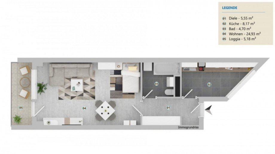 Grundriss Etagenwohnung Wiesbaden
