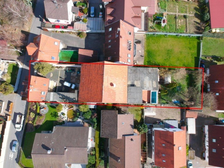 Luftansicht Gau-Bischofsheim Freizeitgrundst�ck Attraktives S�dgrundst�ck mit gro�z�gigen Bebauungsm�glichkeiten