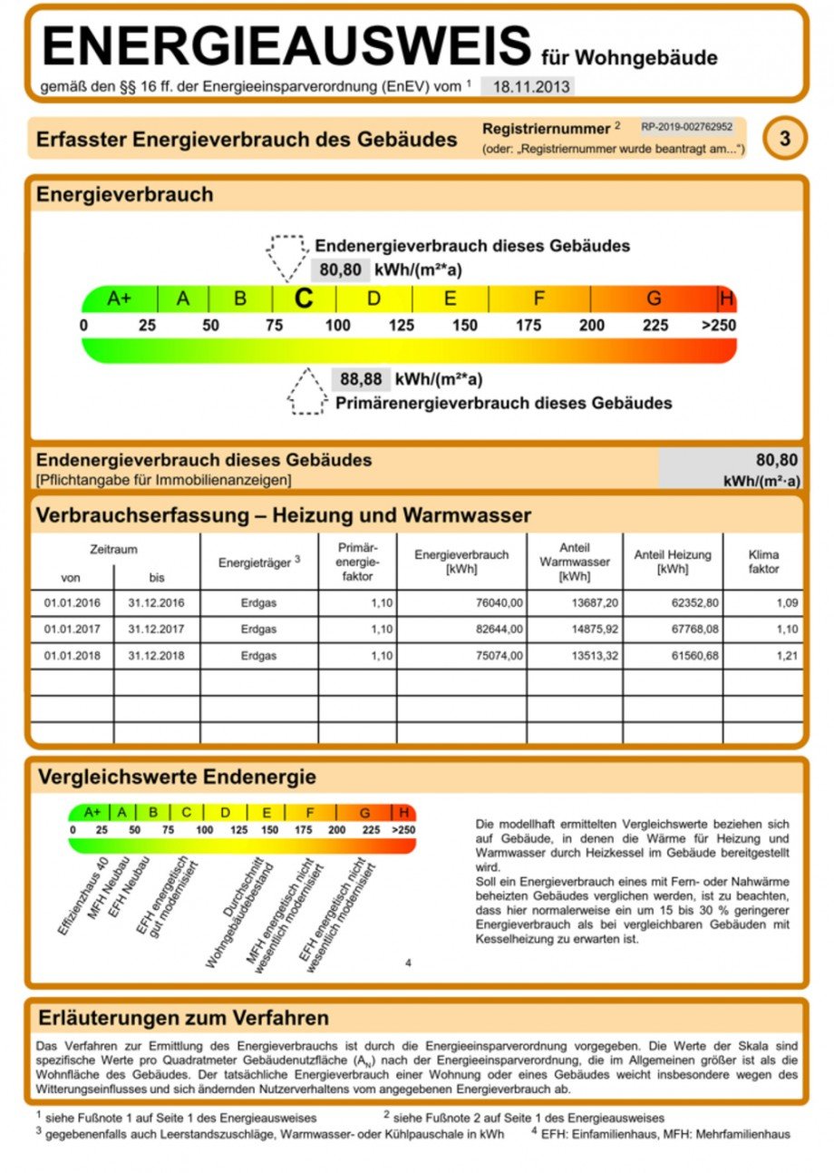 Energie Terrassenwohnung Mainz