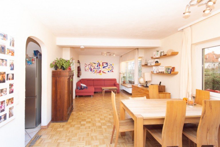 Gro�e, offene R�ume Mainz Terrassenwohnung Terrasse, Garten und Privatsph�re zwischen Hartenbergpark und City - Gibt�s nicht? Gibt�s doch!