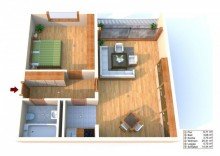 Grundriss Attraktive Zweizimmerwohnung in Mainz Marienborn  f�r Eigennutzer und Investoren