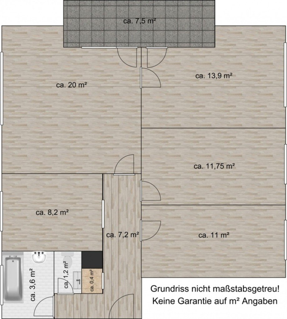 Grundriss Etagenwohnung Heidenrod Kemel