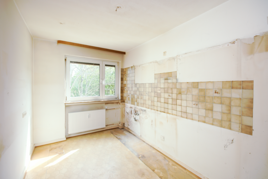 Gut geschnittene K�che Etagenwohnung Mainz