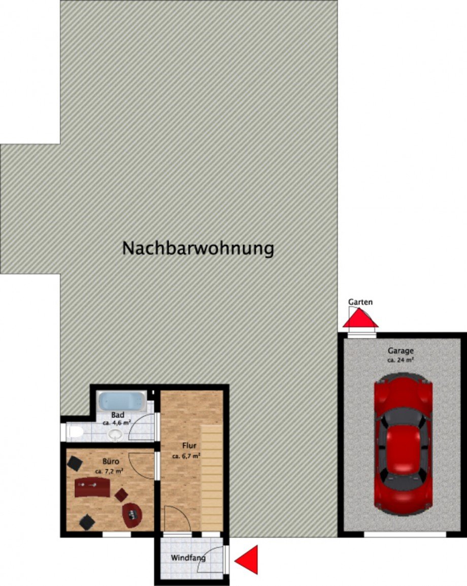 EG Wohnung H�nstetten-Wallrabenstein