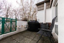 Gro�er S�dbalkon mit Grillm�glichkeit - freuen Sie sich auf den Sommer! Traumhafte Maisonettewohnung mit S�dbalkon und Tiefgaragenstellplatz