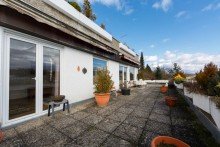 Dachterrasse zum Sonnen, Grillen und Entspannen Elegante Terrassenwohnung mit traumhaftem Parkblick
