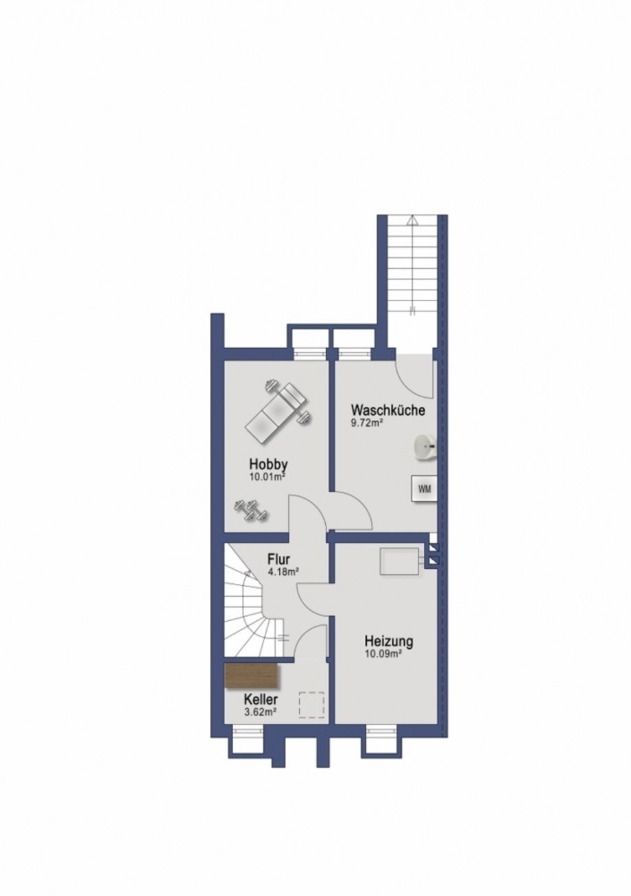 Keller Reihenmittelhaus Fl�rsheim am Main