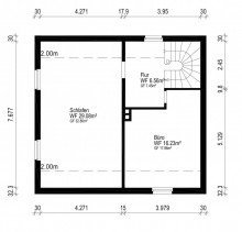 Dachgeschoss Sanierungsobjekt mit Potenzial - Haus in guter Lage von L�hnberg