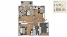 Wohnungsgrundriss Kapitalanleger aufgepasst: Modernisiertes Mehrfamilienhaus in Heidenrod