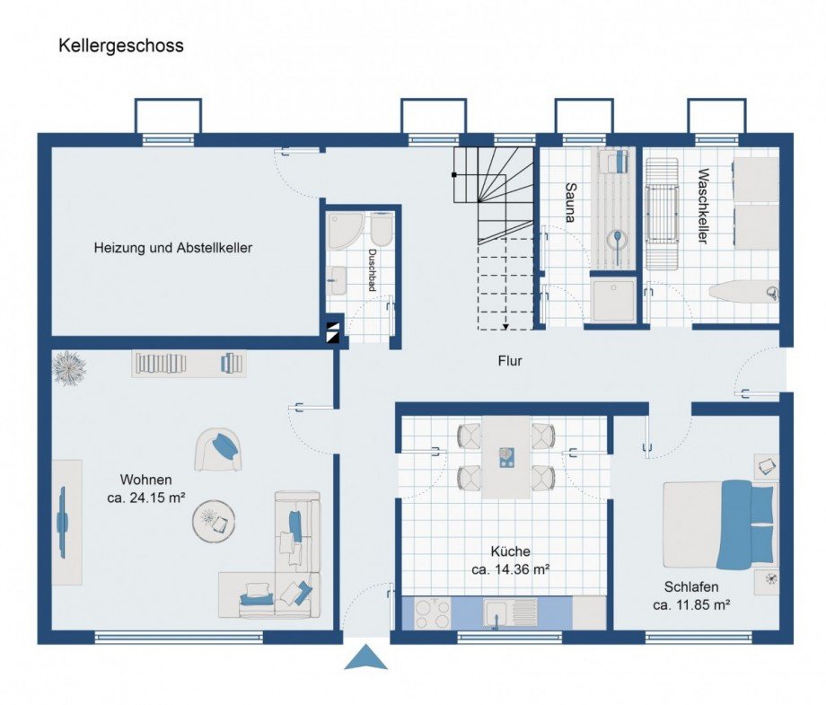 Untergeschoss Einfamilienhaus Weilrod