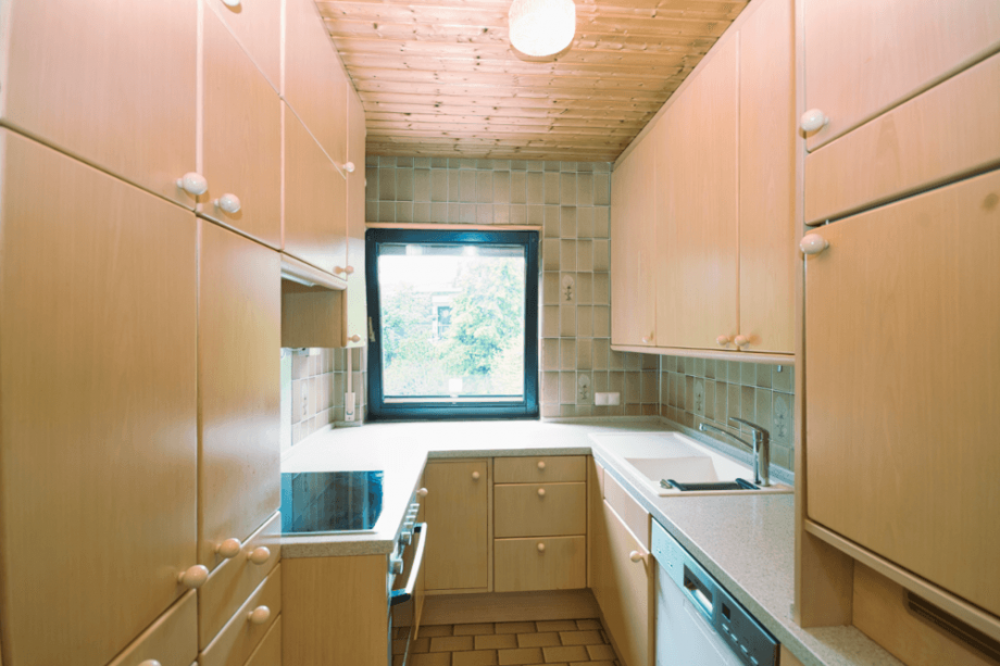 Gut geschnittene K�che Terrassenwohnung Bad Schwalbach