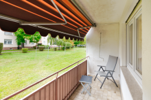 Loggia mit elektrischer Markise Fu�l�ufig zur U-Bahn: Ruhige, gut geschnittene Wohnung zu verkaufen!