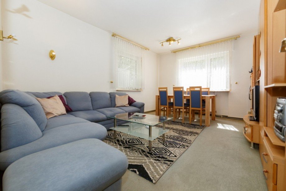 Helles Wohnzimmer Einfamilienhaus Wiesbaden