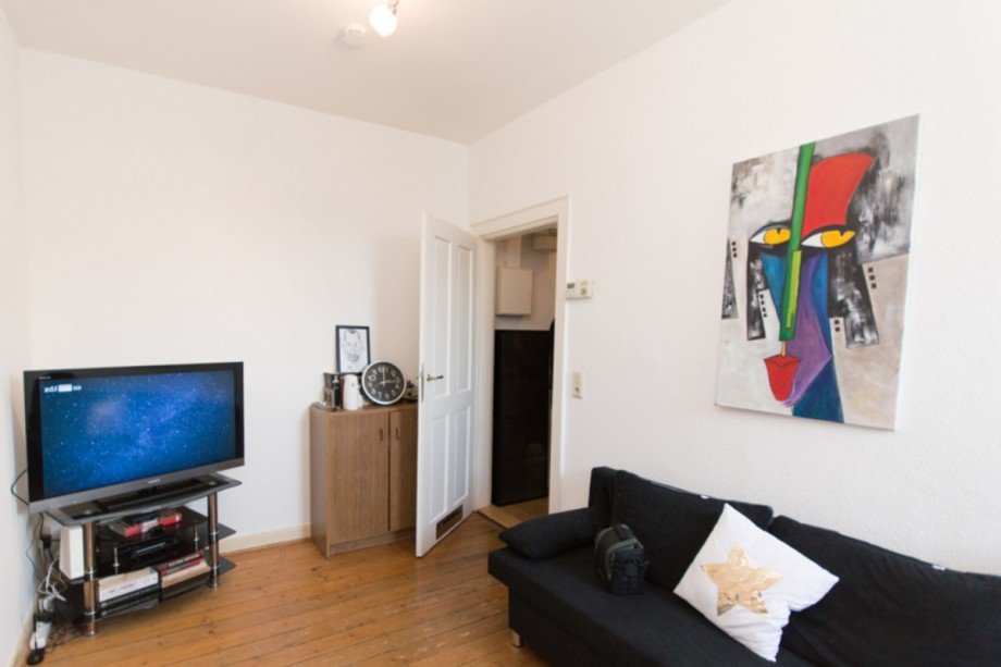 Wohnzimmer Dachgeschosswohnung Wiesbaden