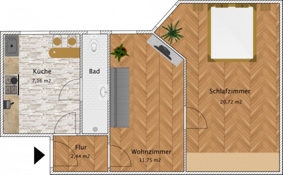 Immobilienmakler Wiesbaden Dachgeschosswohnung Wiesbaden