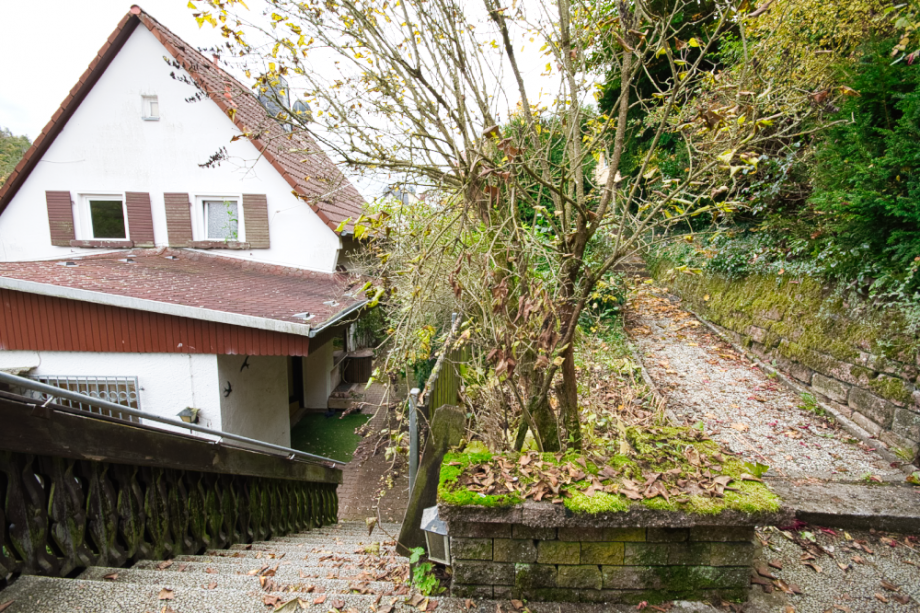 Treppe zum Haus Einfamilienhaus Bad Schwalbach