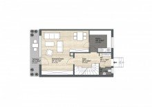 Erdgeschoss Perfekt f�r Paare und kleine Familien: Zuhause mit Kamin und kleinem Garten