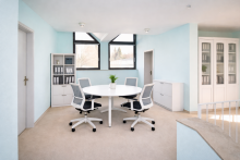 Empfang OG - Gestaltungsvorschlag Flexible Gewerbefl�chen mit Wohnoption -  teilbar ab 66m�