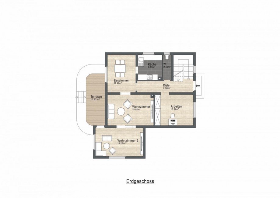 Erdgeschoss Einfamilienhaus Neu-Isenburg