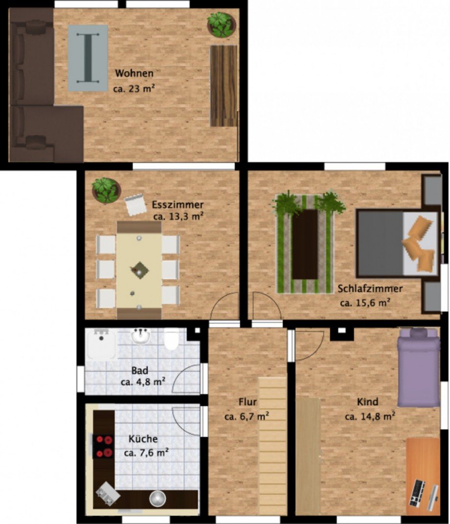 OG Wohnung H�nstetten-Wallrabenstein