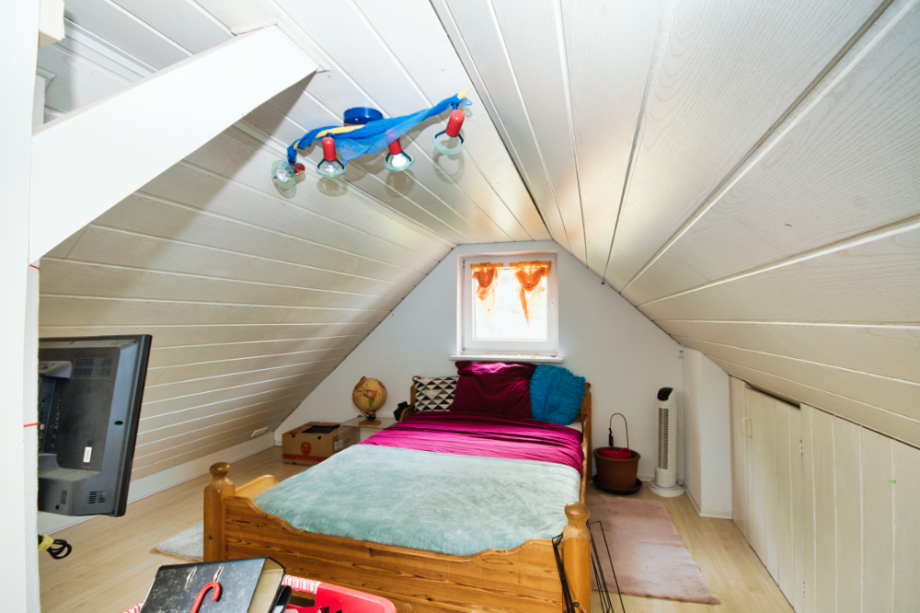 Schlafzimmer - Dachgeschoss Maisonettewohnung Hohenstein