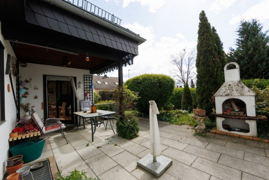 ...gem�tlichen S�dterrasse, mit Blick in den... Einfamilienhaus Walluf