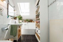 ...Wanne und Tageslicht Wohnen �ber den Weinbergen - Penthouse mit gro�er Dachterrasse