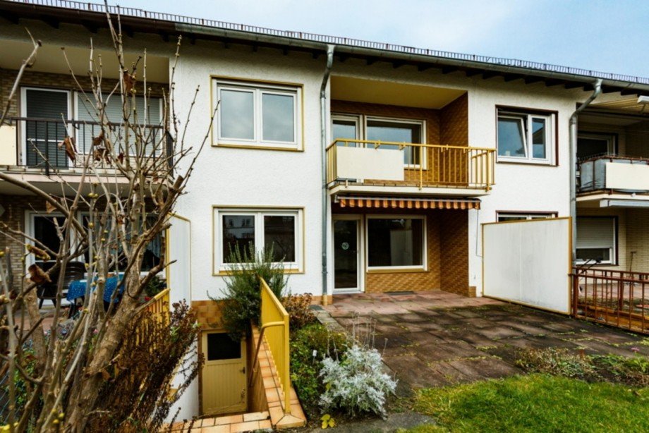 Terrasse Reihenmittelhaus Mainz / Mombach
