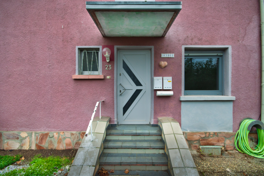 Eingangsbereich Zweifamilienhaus Mainz