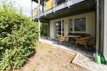 Westseite Ideal f�r Senioren: Barrierefreie Terrassenwohnung in gepflegter Nachbarschaft