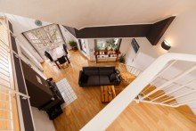 Eindrucksvolle Architektur Traumhafte Maisonettewohnung mit S�dbalkon und Tiefgaragenstellplatz