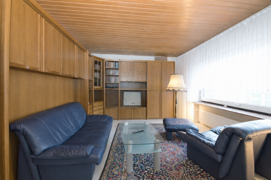 ...hinterer Bereich des Wohnzimmers Etagenwohnung Bad Schwalbach