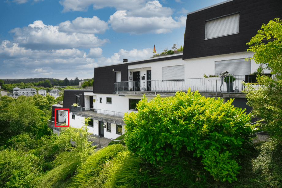Au�enansicht Terrassenwohnung Bad Schwalbach