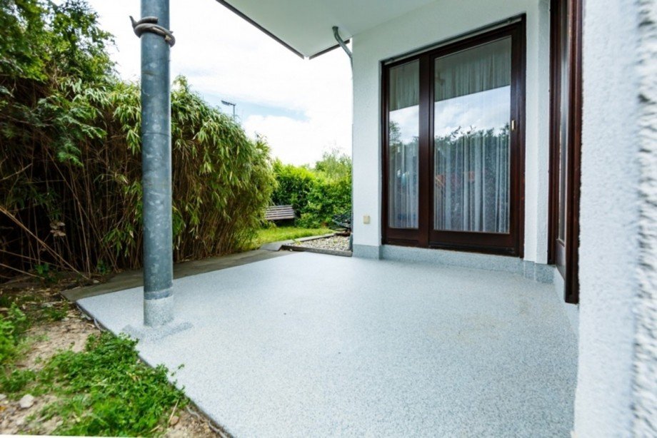Nicht einsehbare Terrasse Terrassenwohnung Mainz