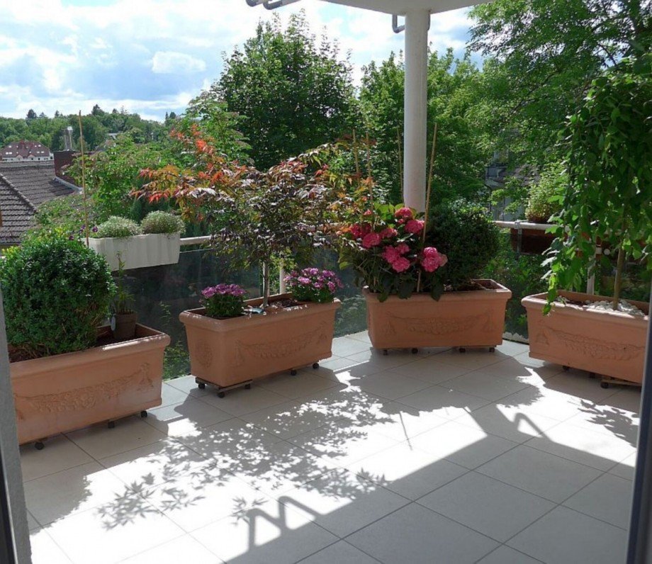 Gro�er S�dwestbalkon mit Grillm�glichkeit... Etagenwohnung Wiesbaden / Nordost