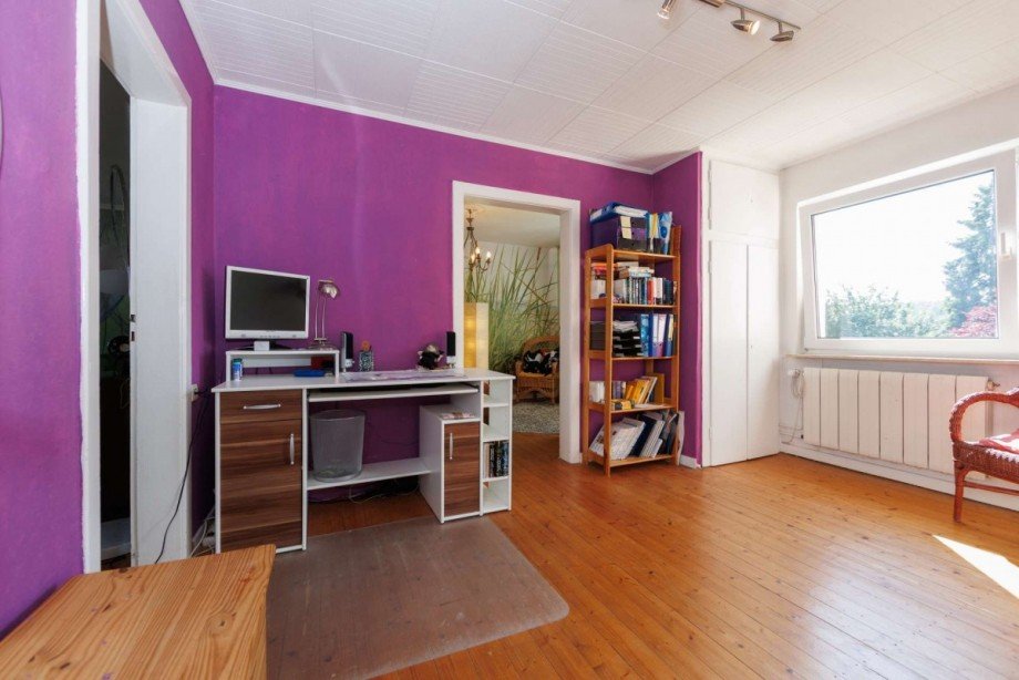 Arbeitszimmer- Grundriss K�che OG Doppelhaush�lfte Taunusstein
