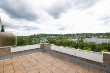 Fernblick Lichtdurchflutete Terrassenwohnung mit Kurpark- und Fernblick