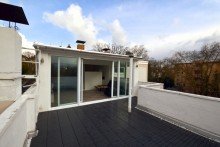 Terrasse PENTHOUSE. NORMAL GIBT�S WOANDERS!