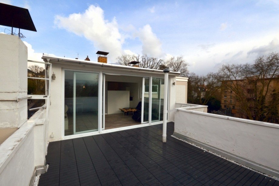 Terrasse Penthousewohnung Wiesbaden