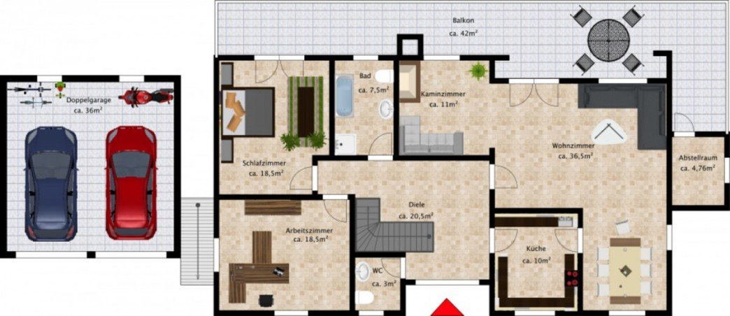 3 Etage Villa Bad Schwalbach